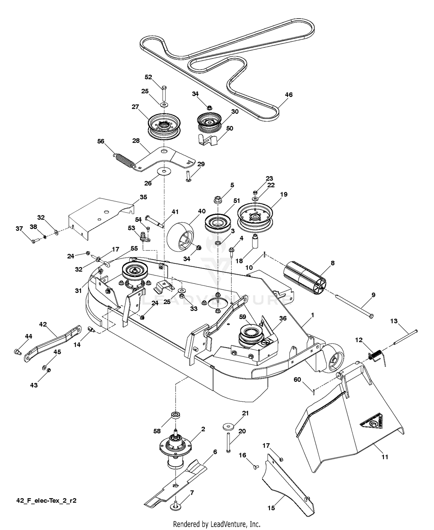 MOWER DECK / CUTTING DECK