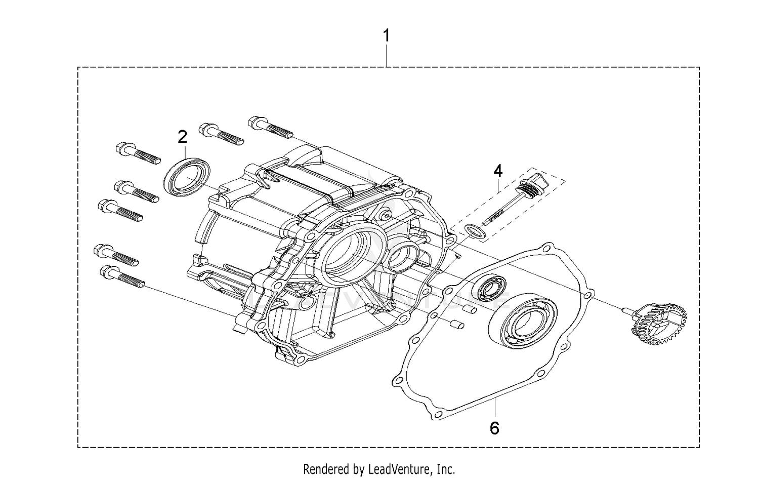 CRANKCASE COVER 2