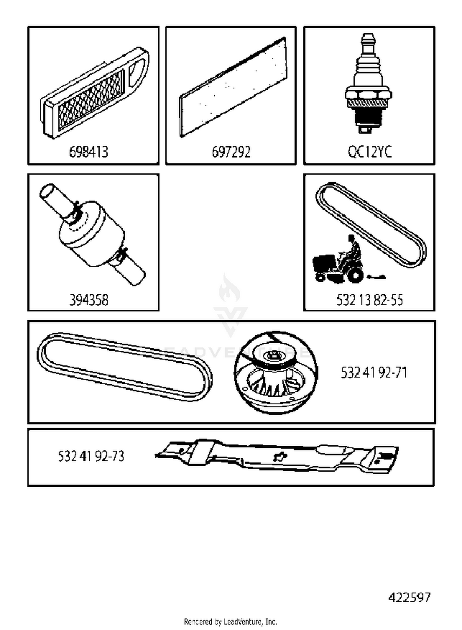 FREQUENTLY USED PARTS