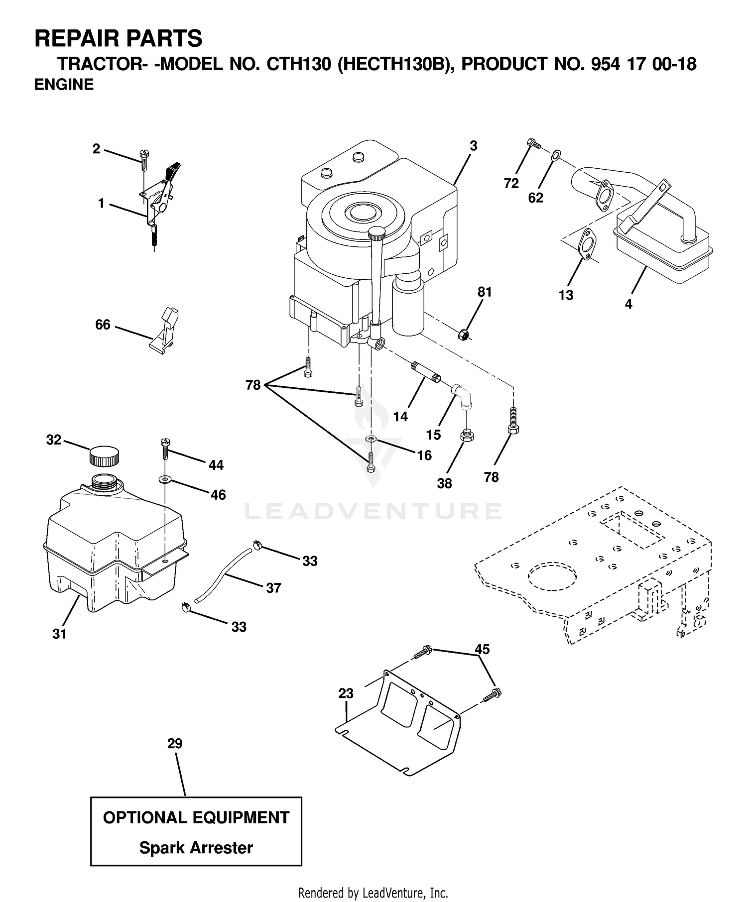 ENGINE & CUTTING EQUIPMENT