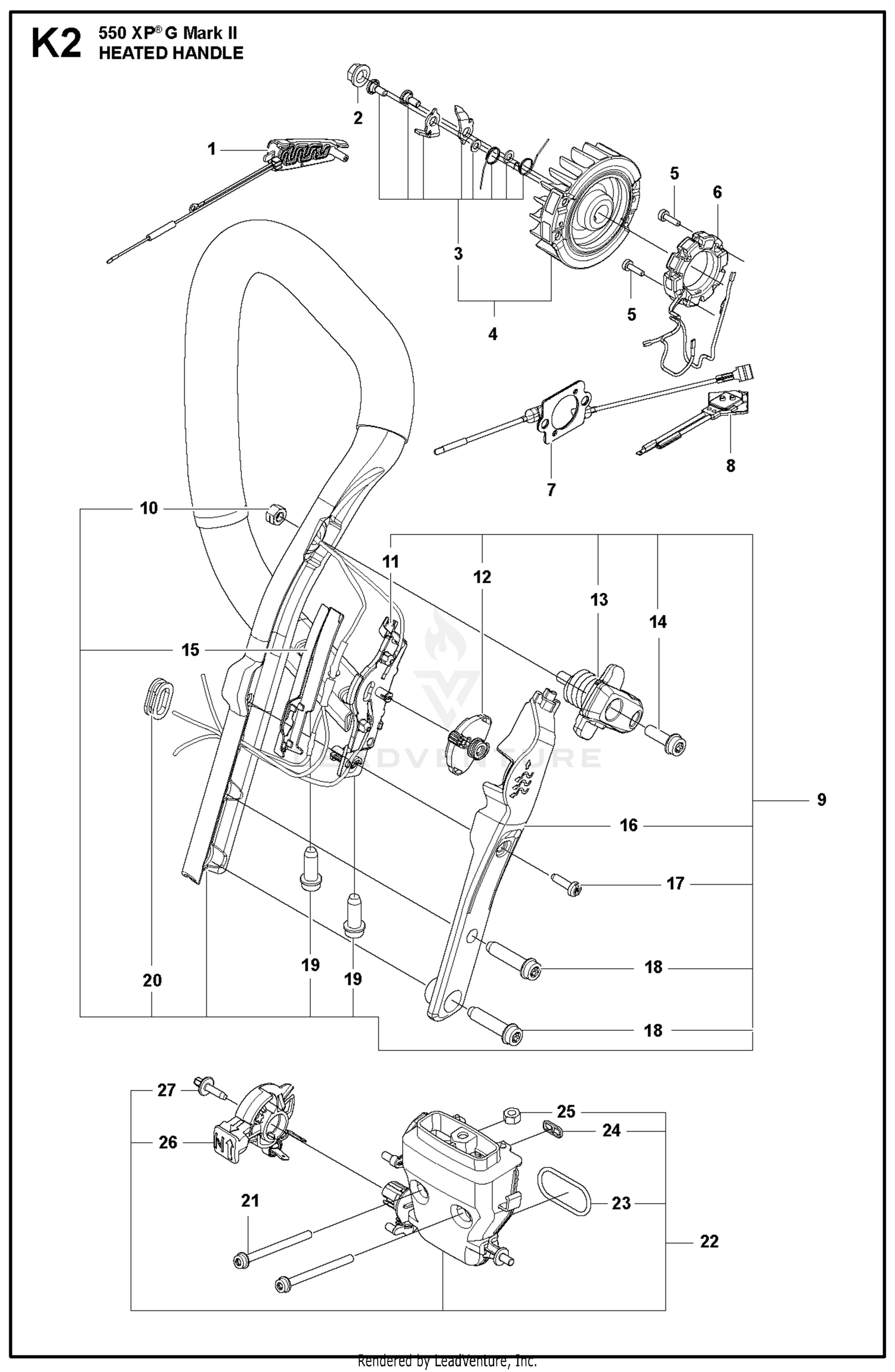 HANDLE HEATED