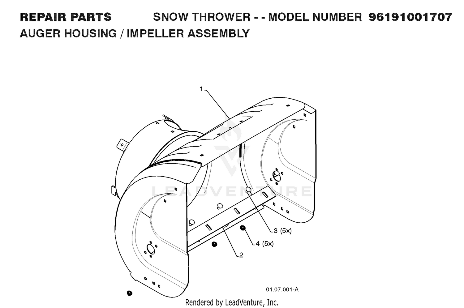 AUGER HOUSING & IMPELLER 4