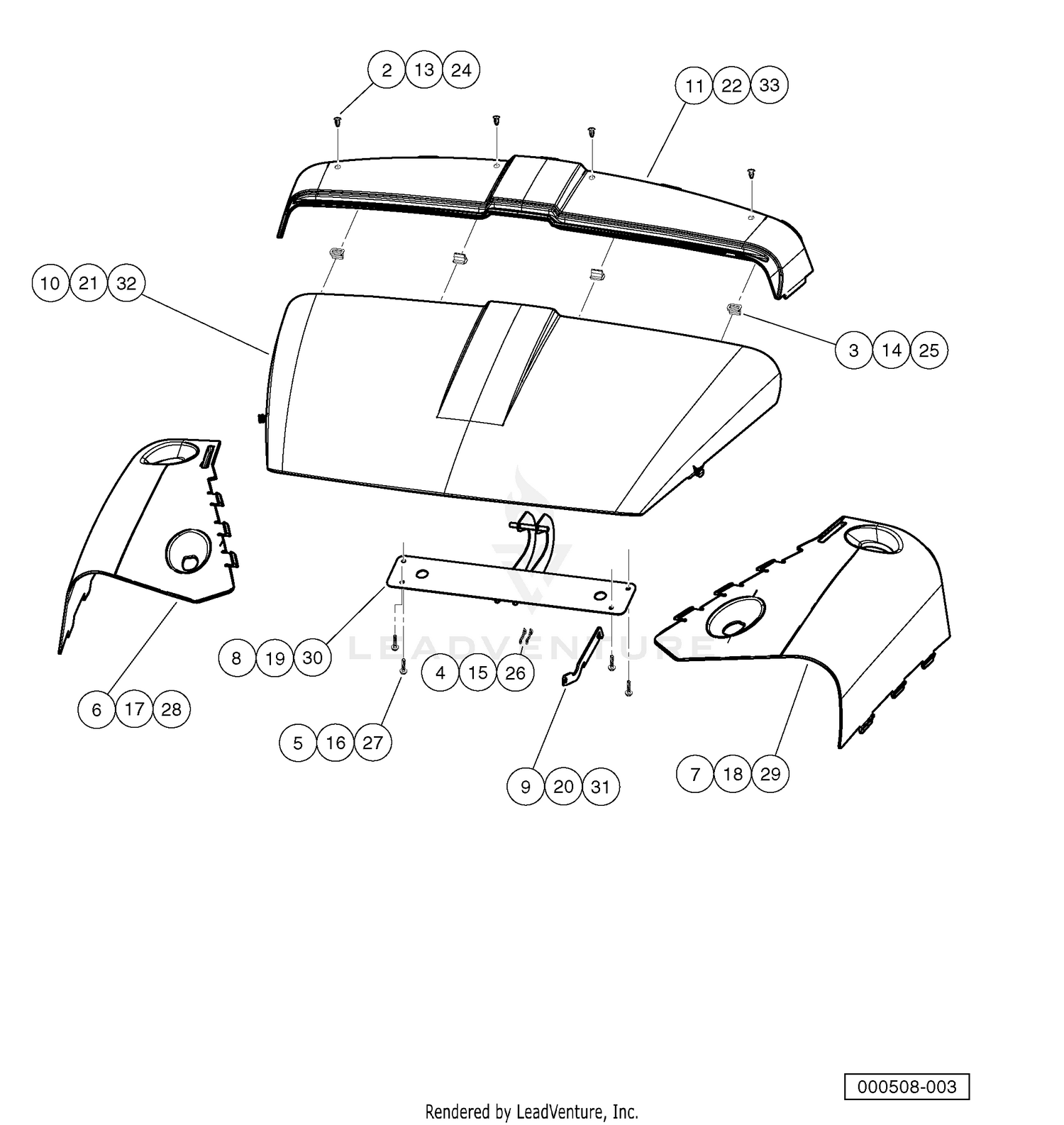COWL ASSEMBLY