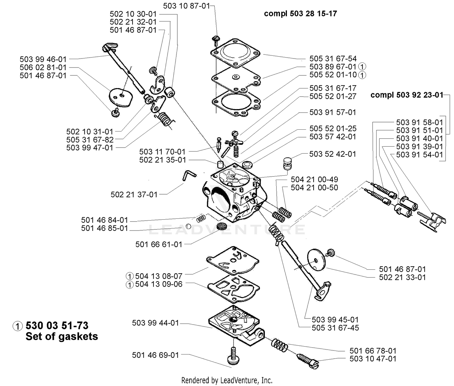 Carburetor Assembly (Walbro WT 270 A)