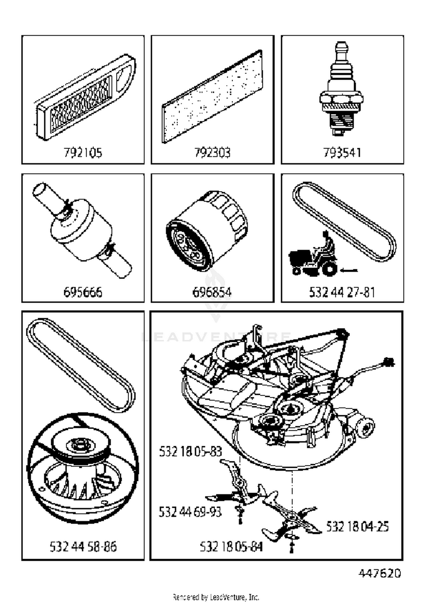 FREQUENTLY USED PARTS