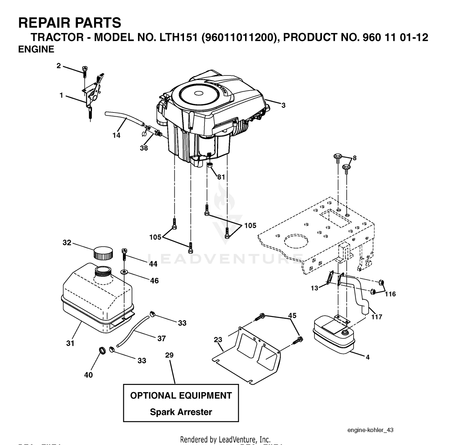 ENGINE & CUTTING EQUIPMENT