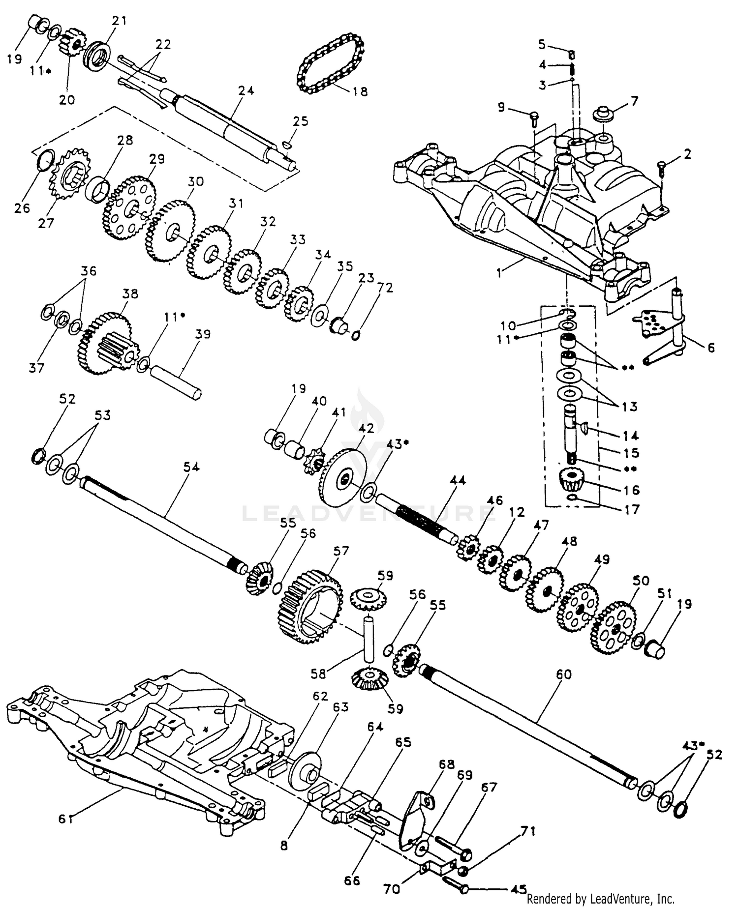 Dana Transaxle (Model No. 4360-81)