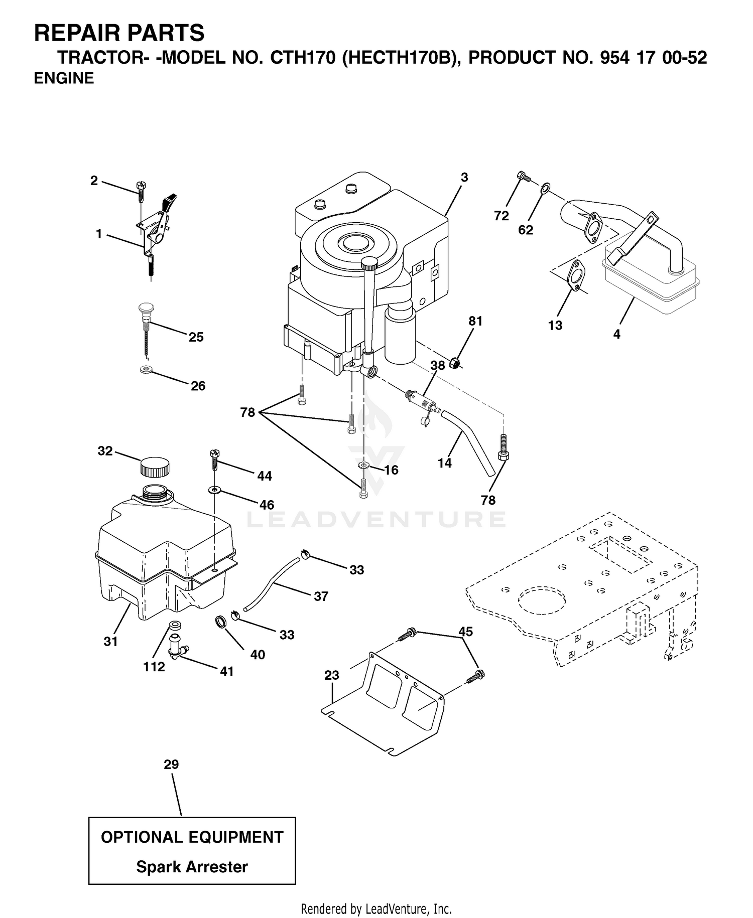 ENGINE & CUTTING EQUIPMENT