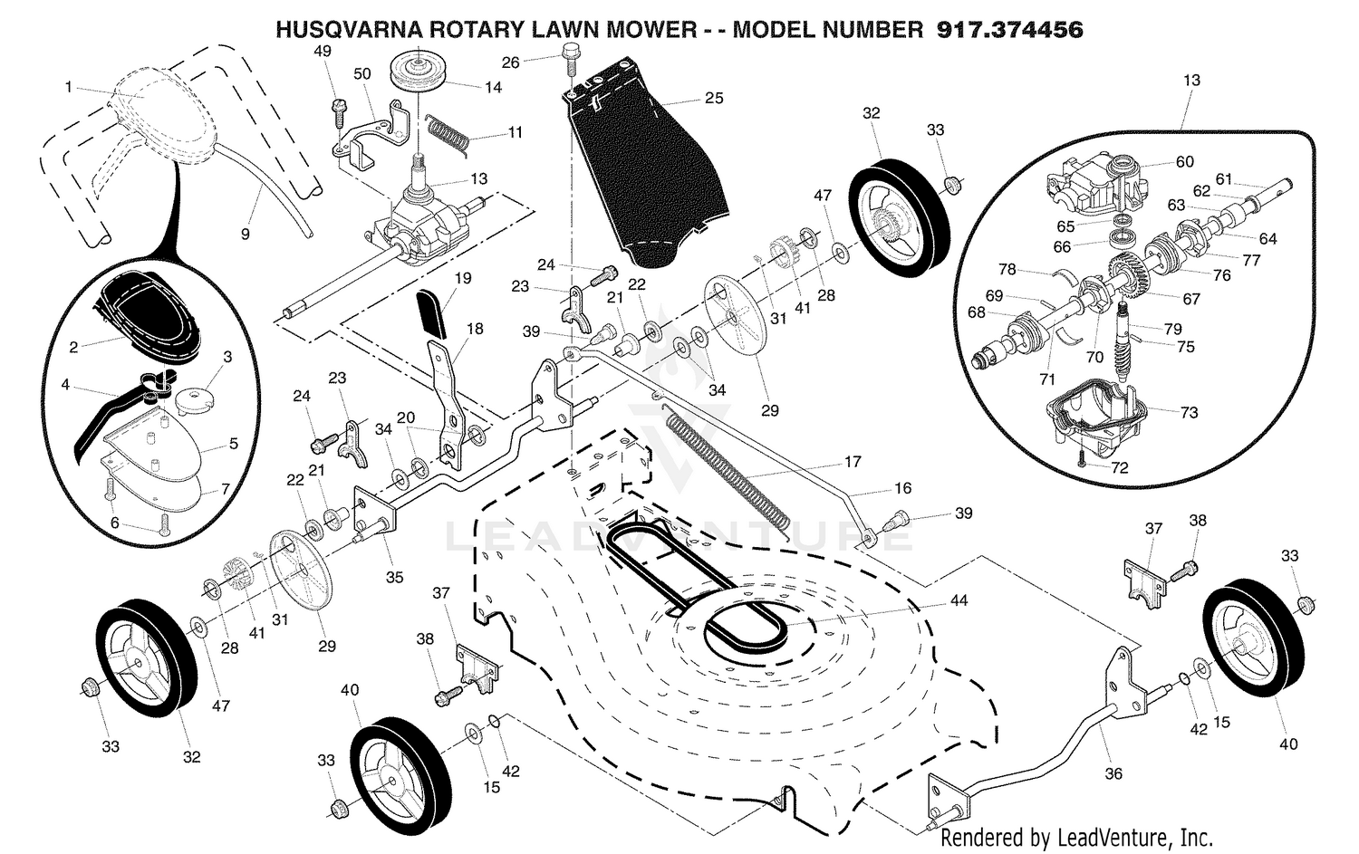 Husqvarna Rotary Lawn Mower
