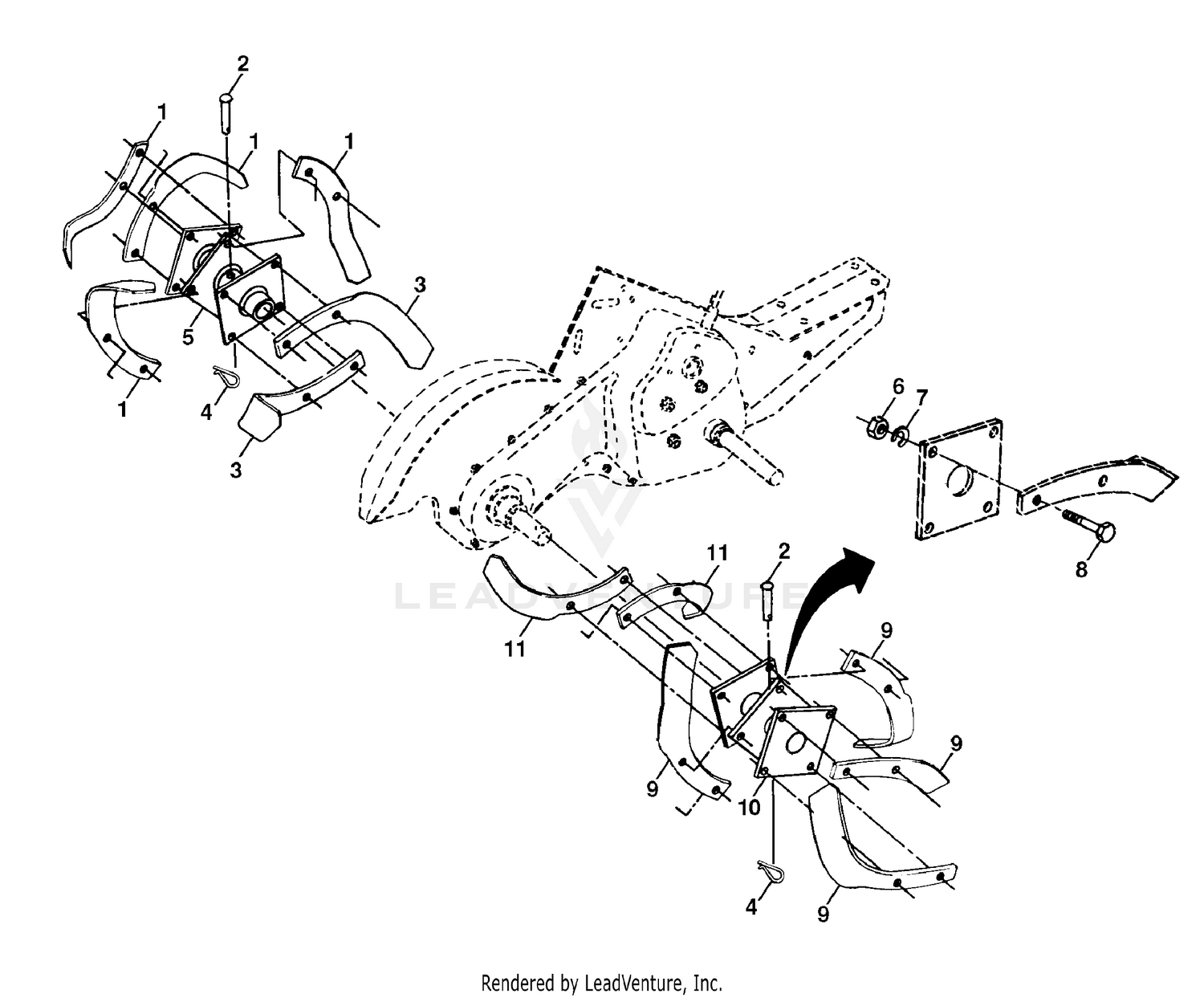 Tine Assembly