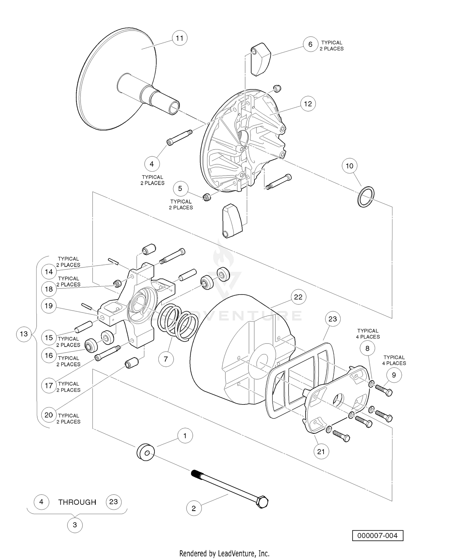 Drive Clutch Diesel Vehicles