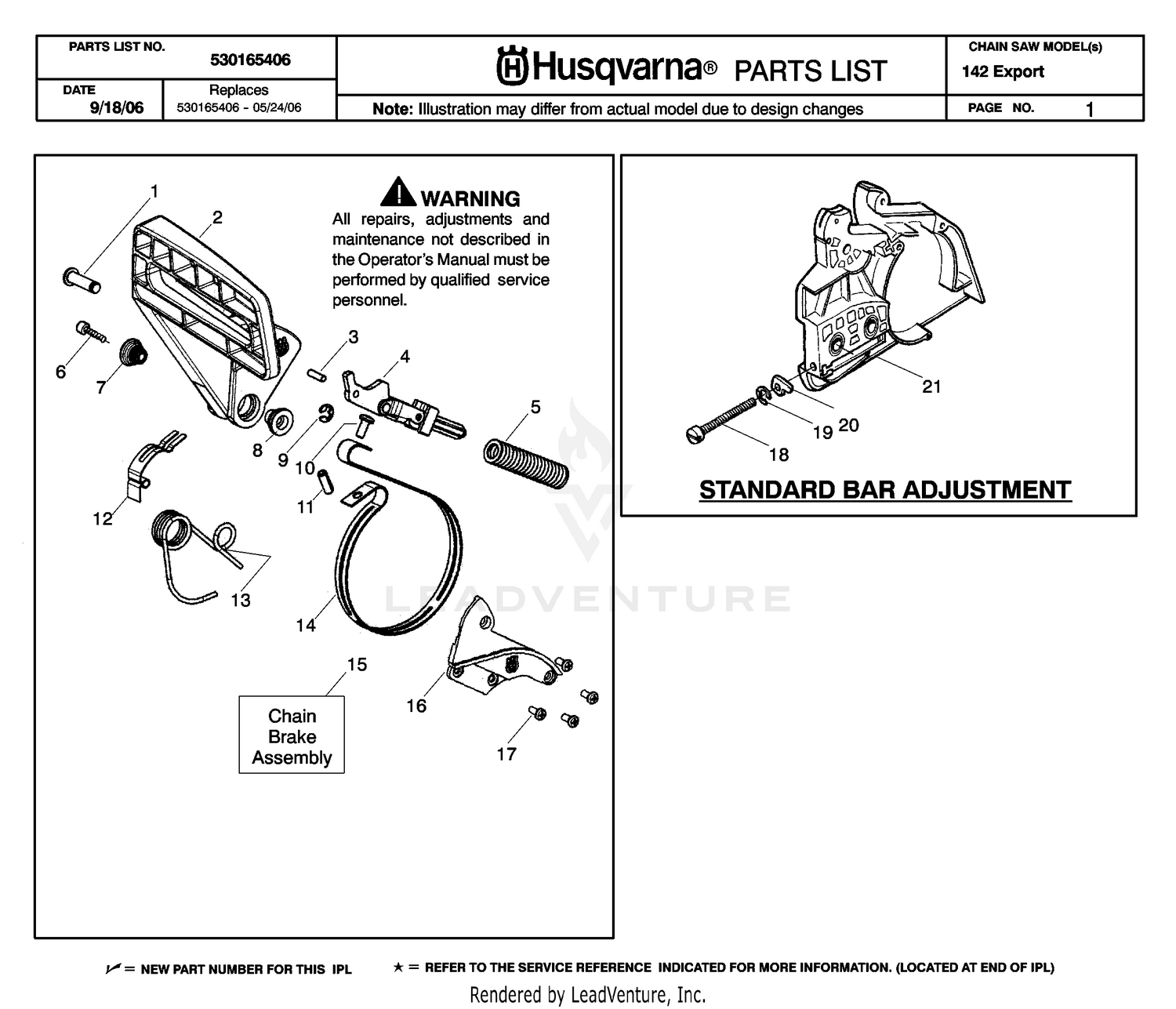 CHAIN BRAKE & CLUTCH COVER
