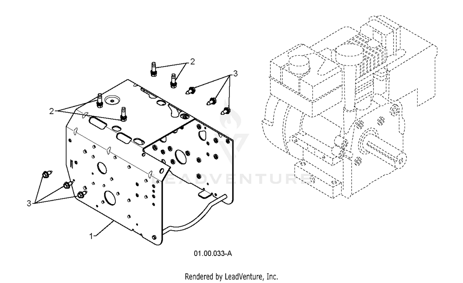 CHASSIS, ENGINE & PULLEYS 2