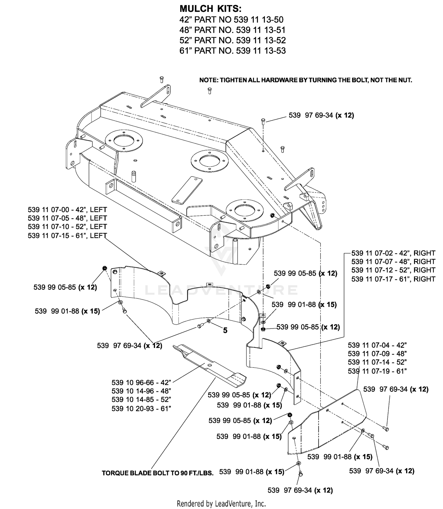 Accessories Mulch Kits