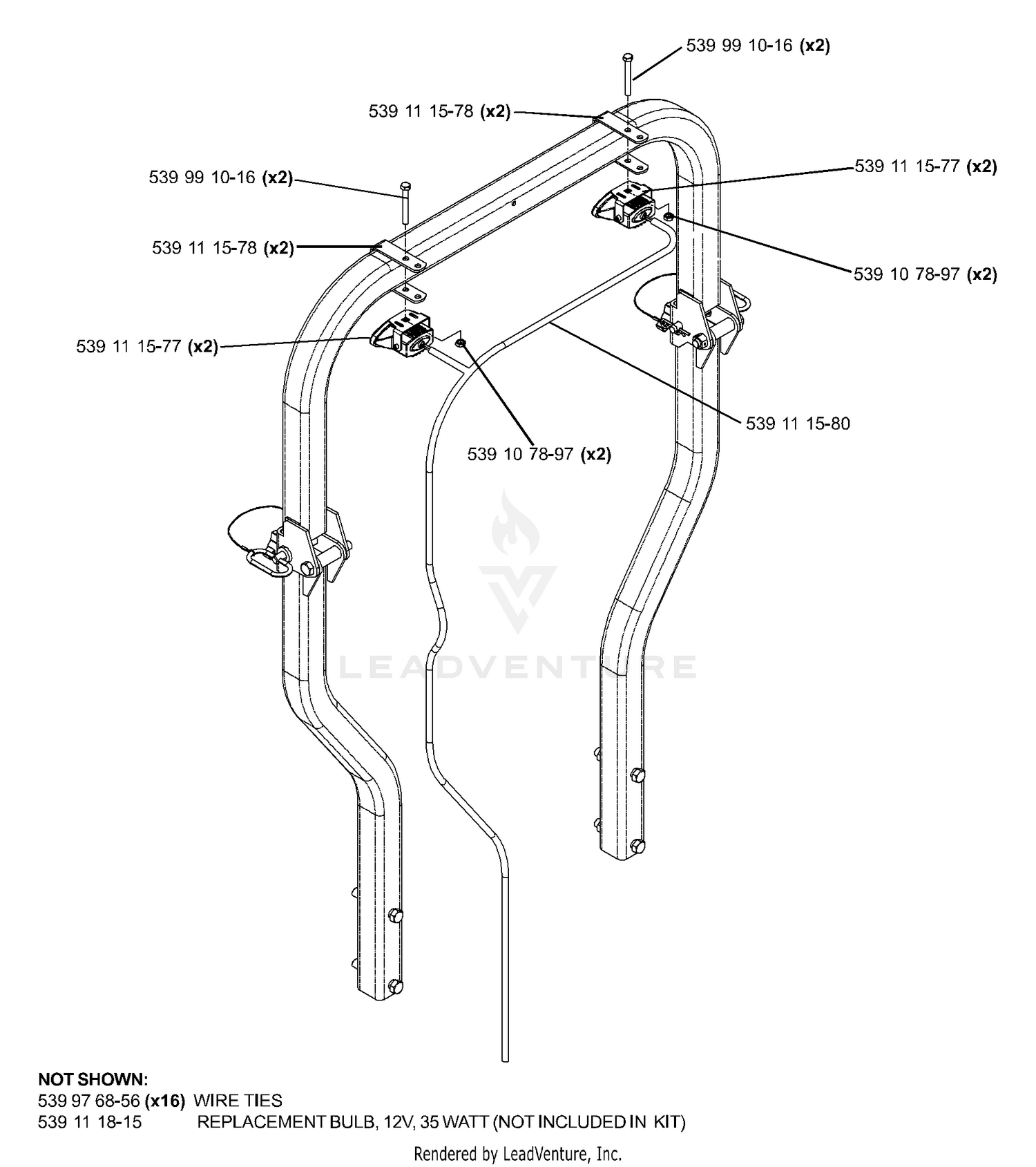 Accessory Light Kit (P/N 111579)