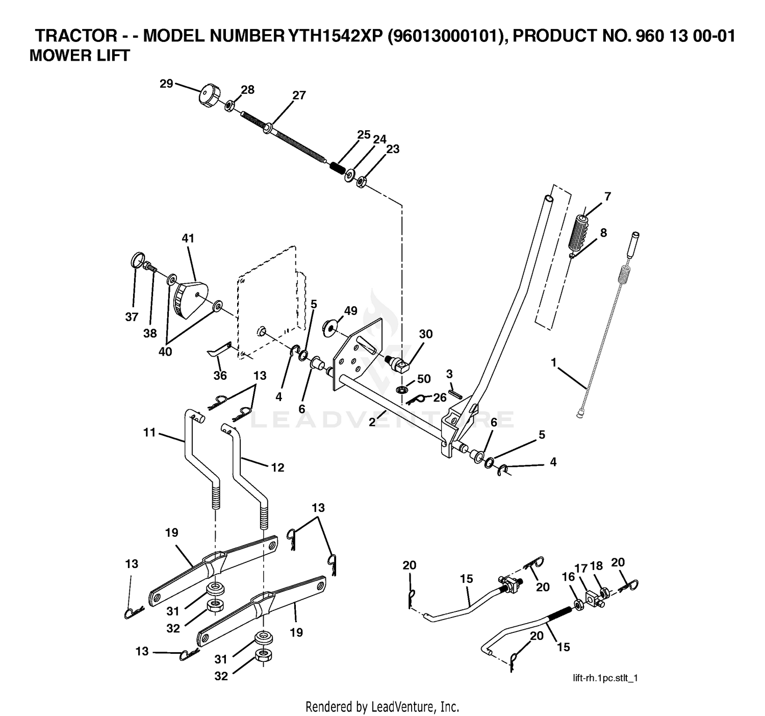 MOWER LIFT / DECK LIFT