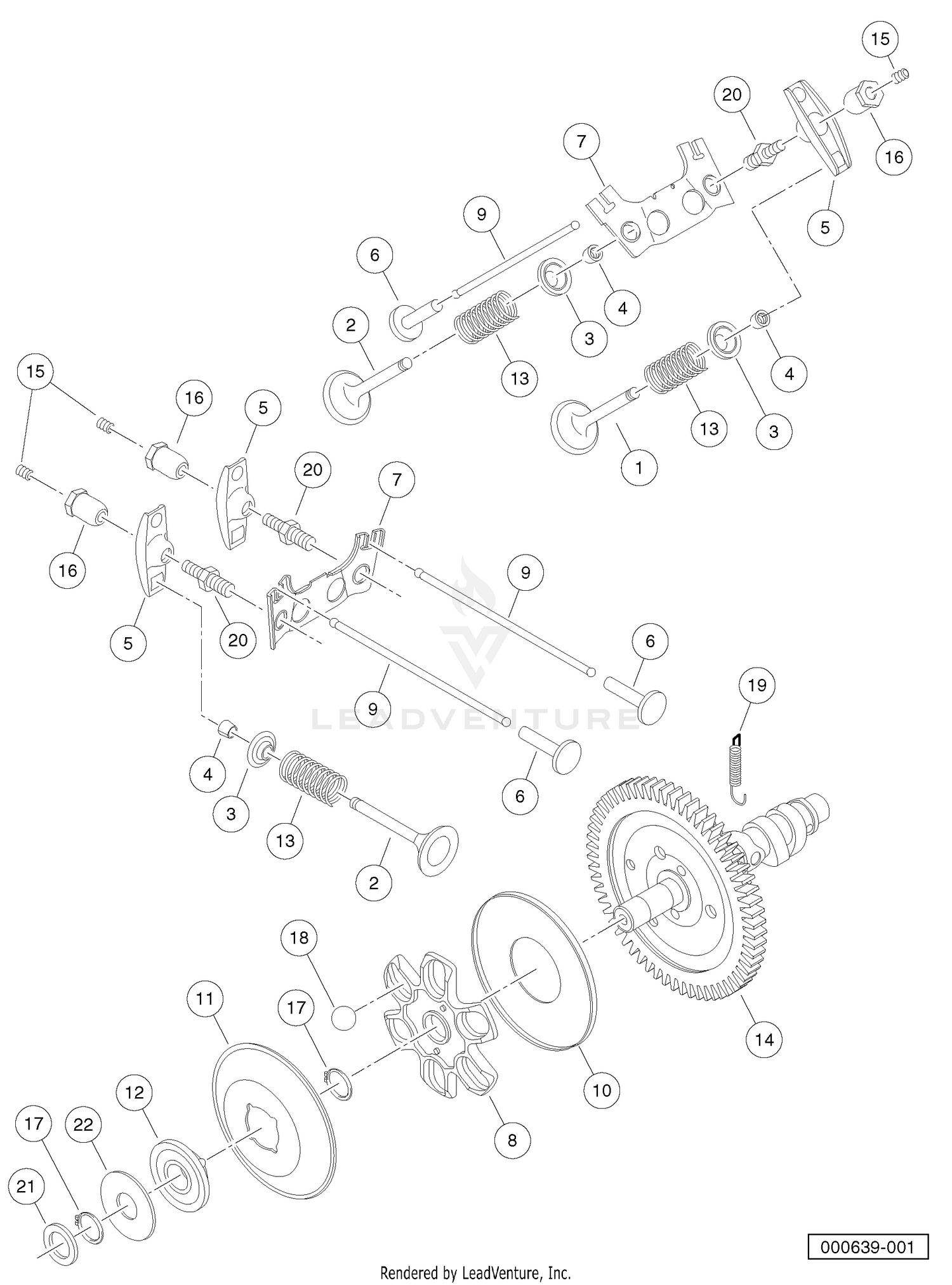 Valves And Camshaft