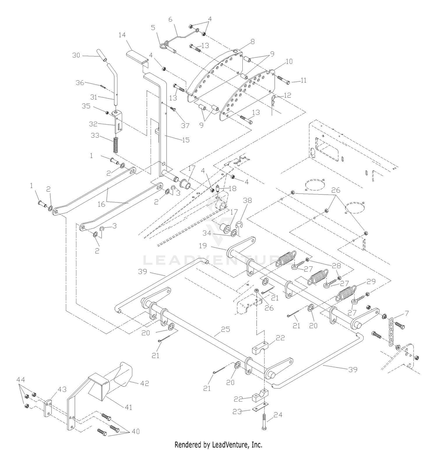 Deck Lift Assembly