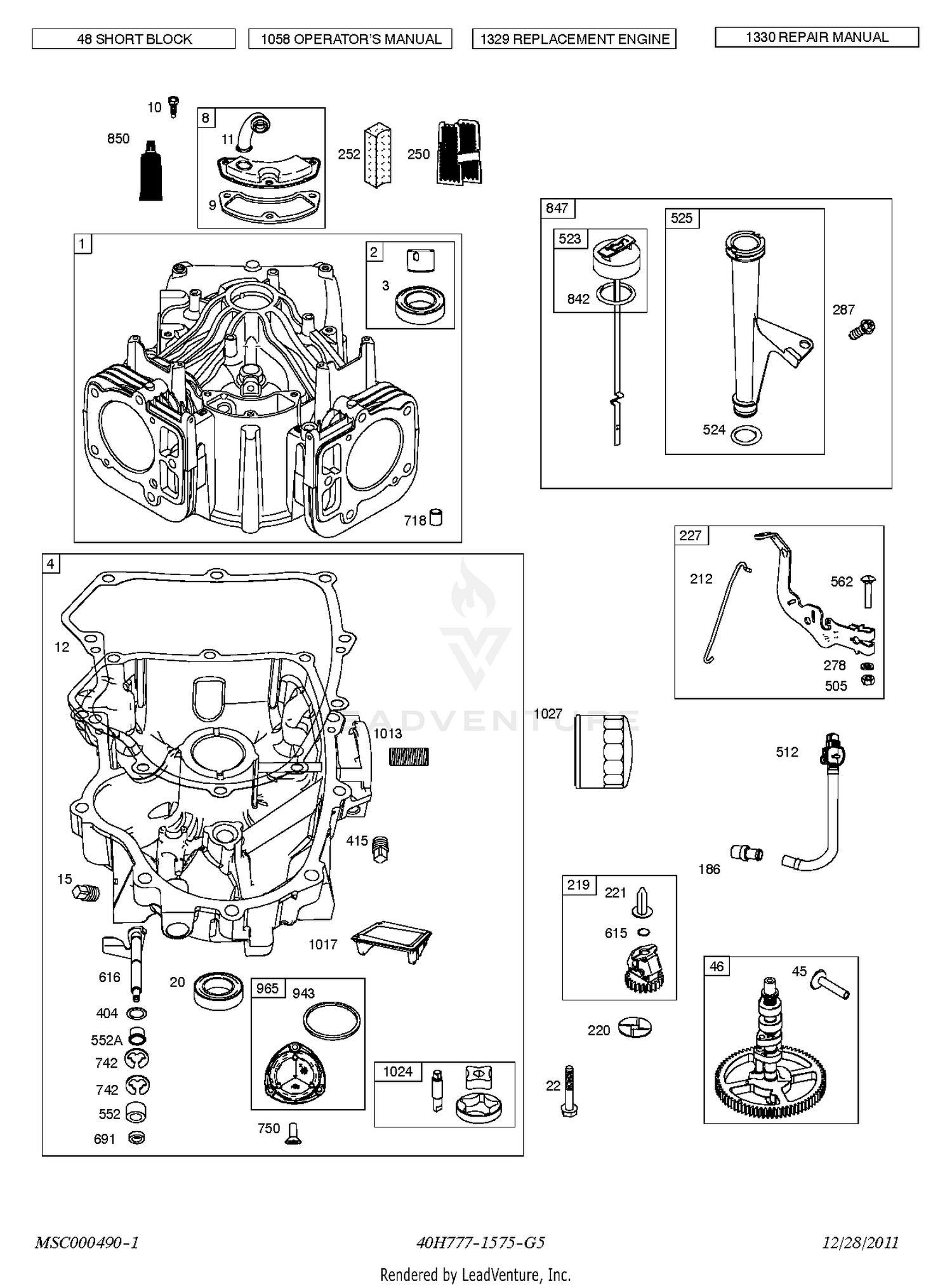 Assembly diagram