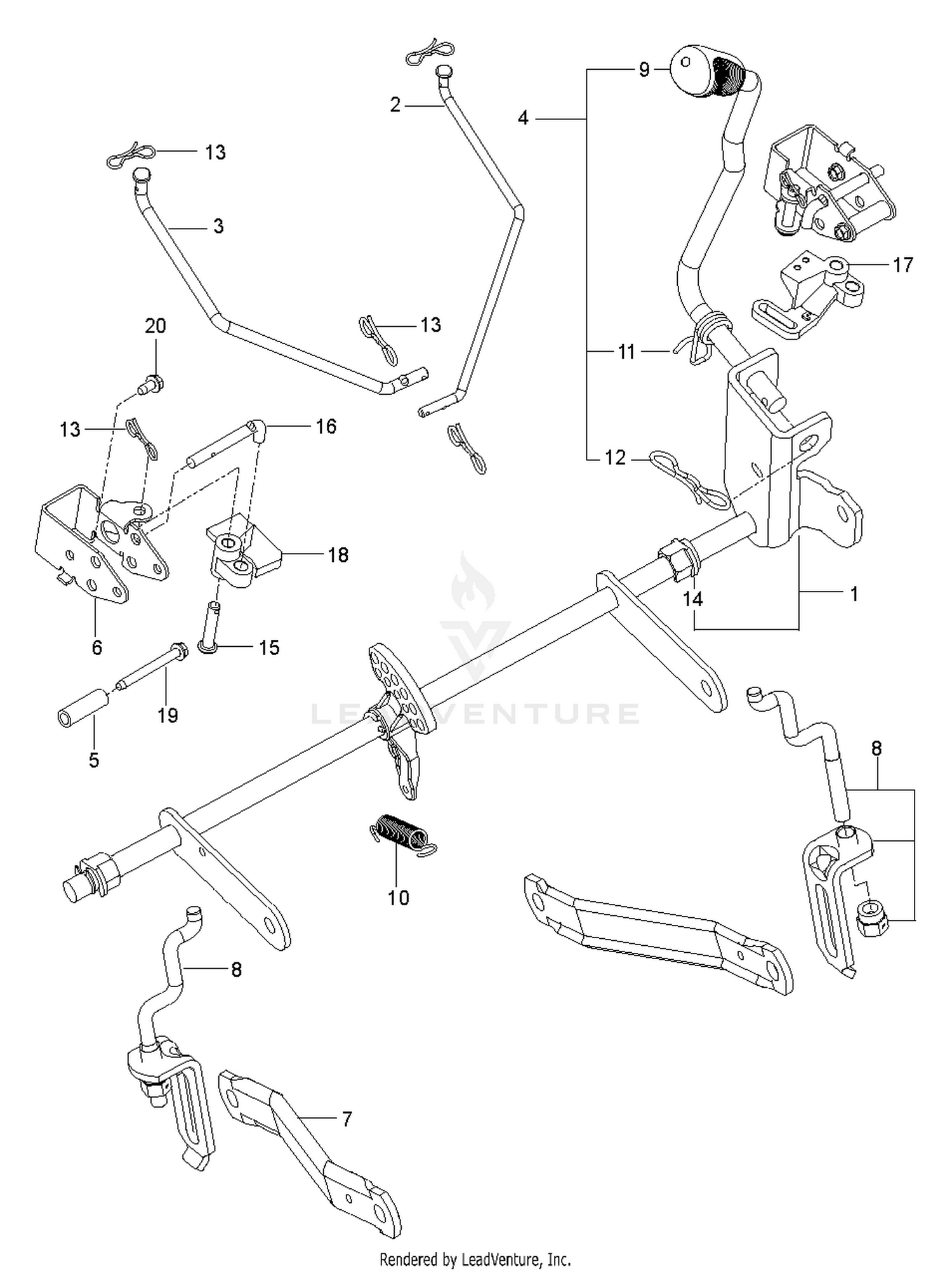 MOWER LIFT / DECK LIFT