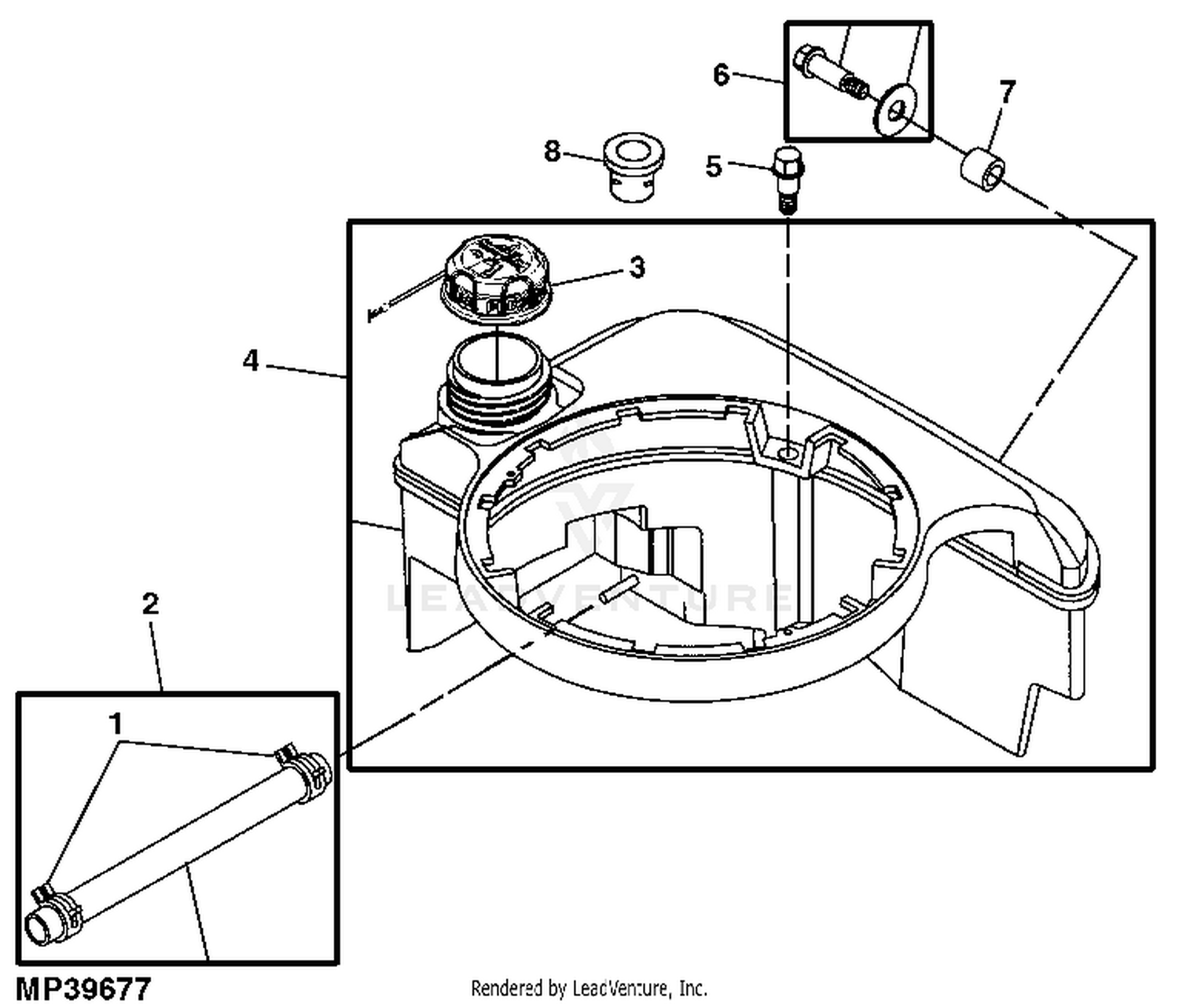 John deere js40 online engine