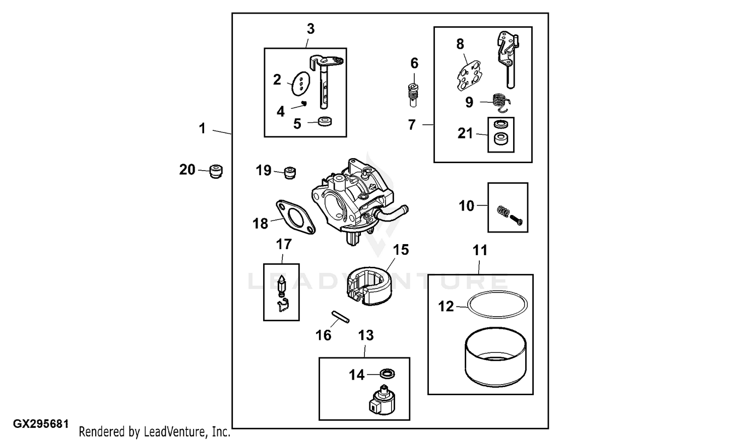 John Deere D110 100 Series Tractor Material Collection System