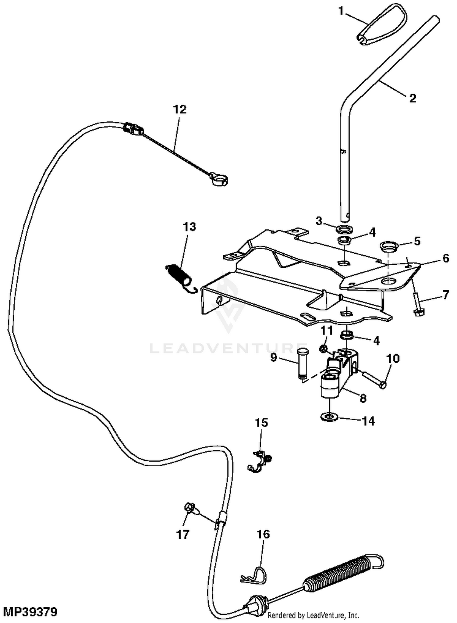 John deere la115 online engine diagram