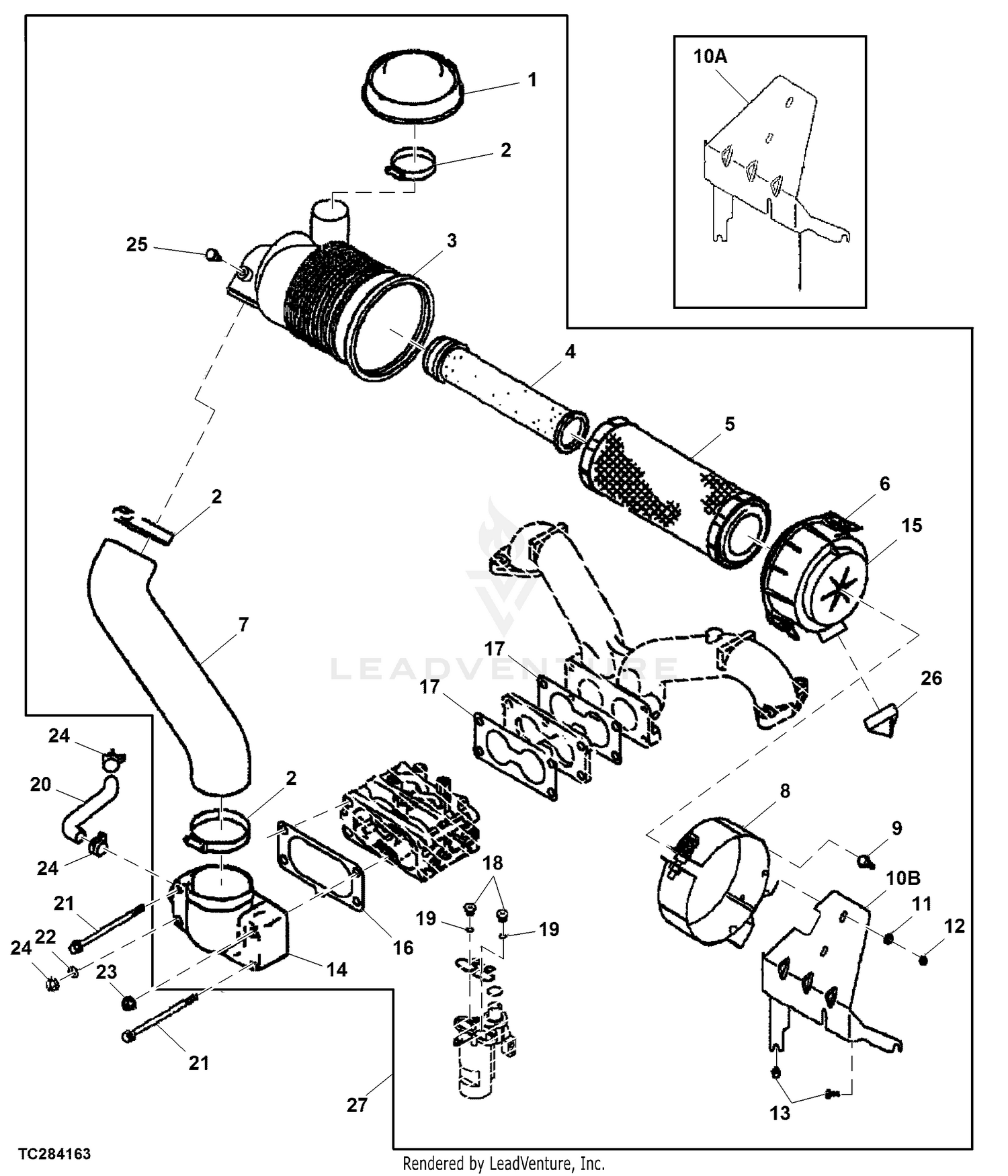 John Deere AIR Air Cleaner Kit