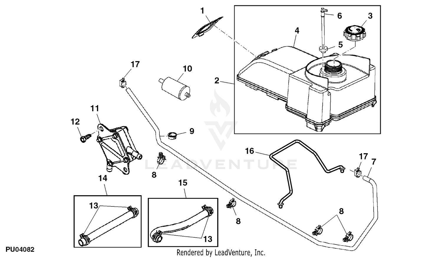 John deere discount l108 belt diagram