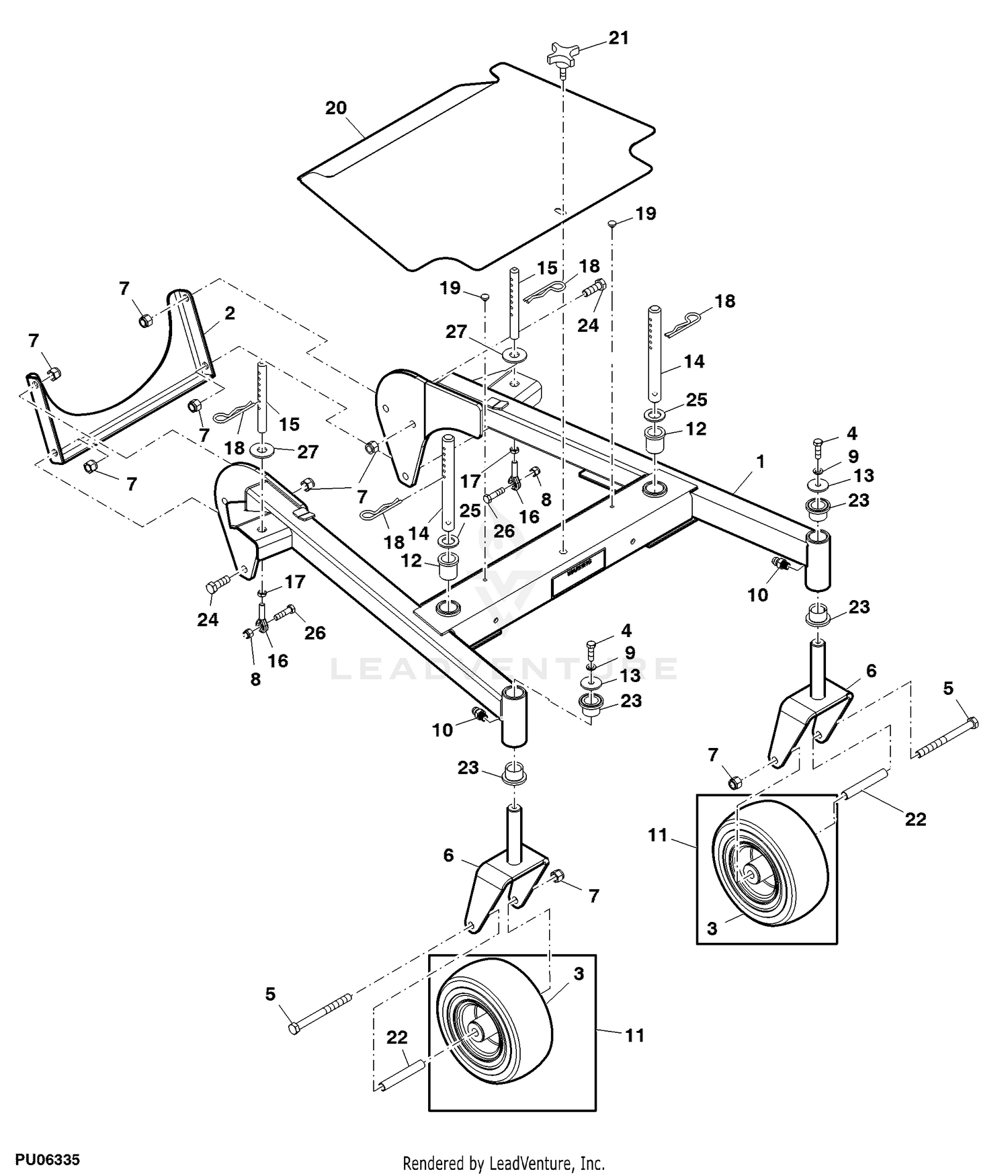 John deere 48 commercial online walk behind mower parts