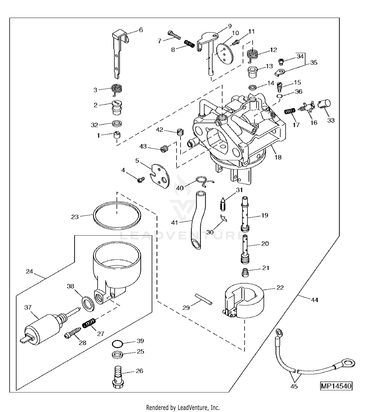 John deere 2024 srx75 parts diagram