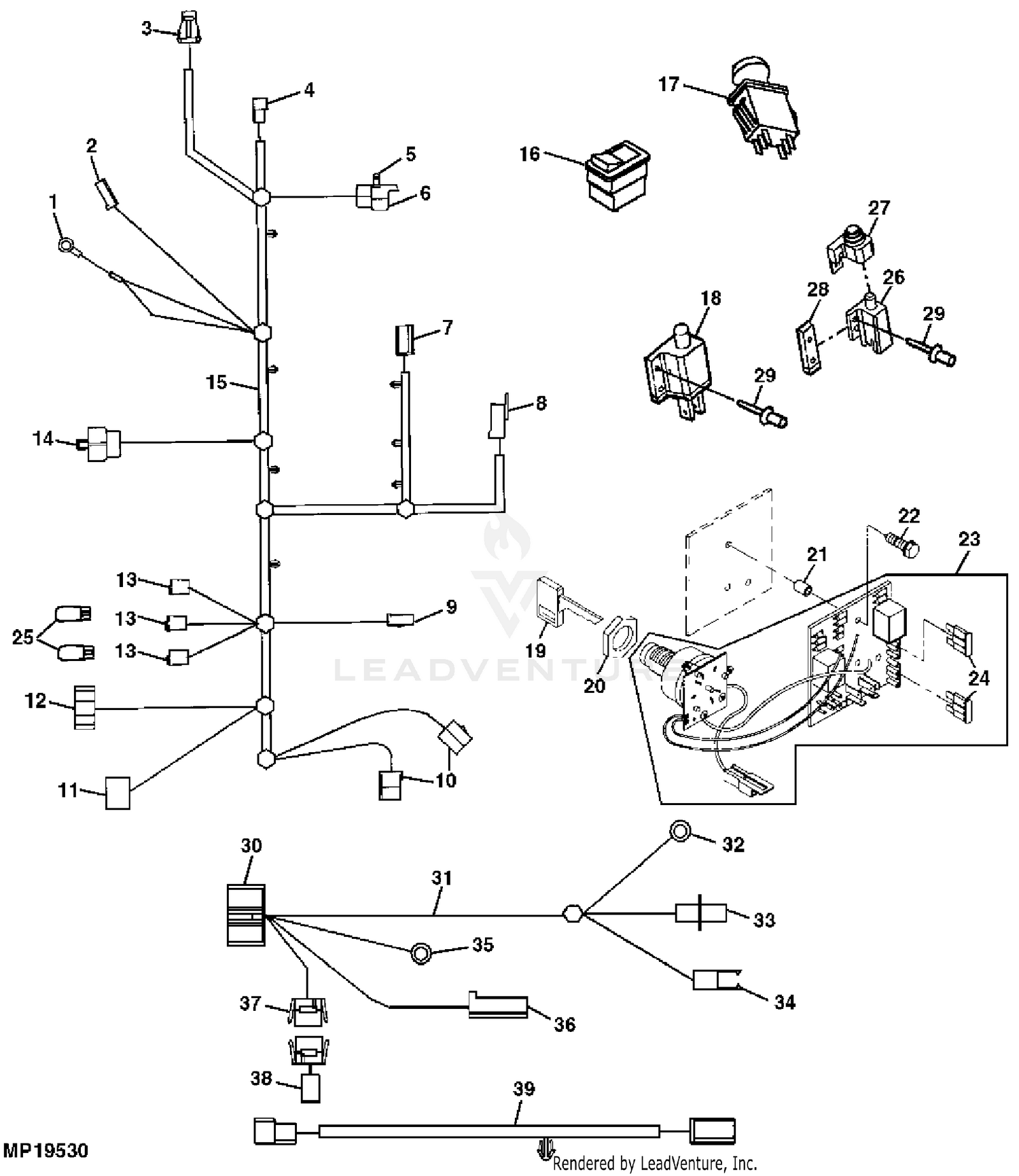 Wiring Diagram For John Deere Riding Lawn Mower Wiring Digital And