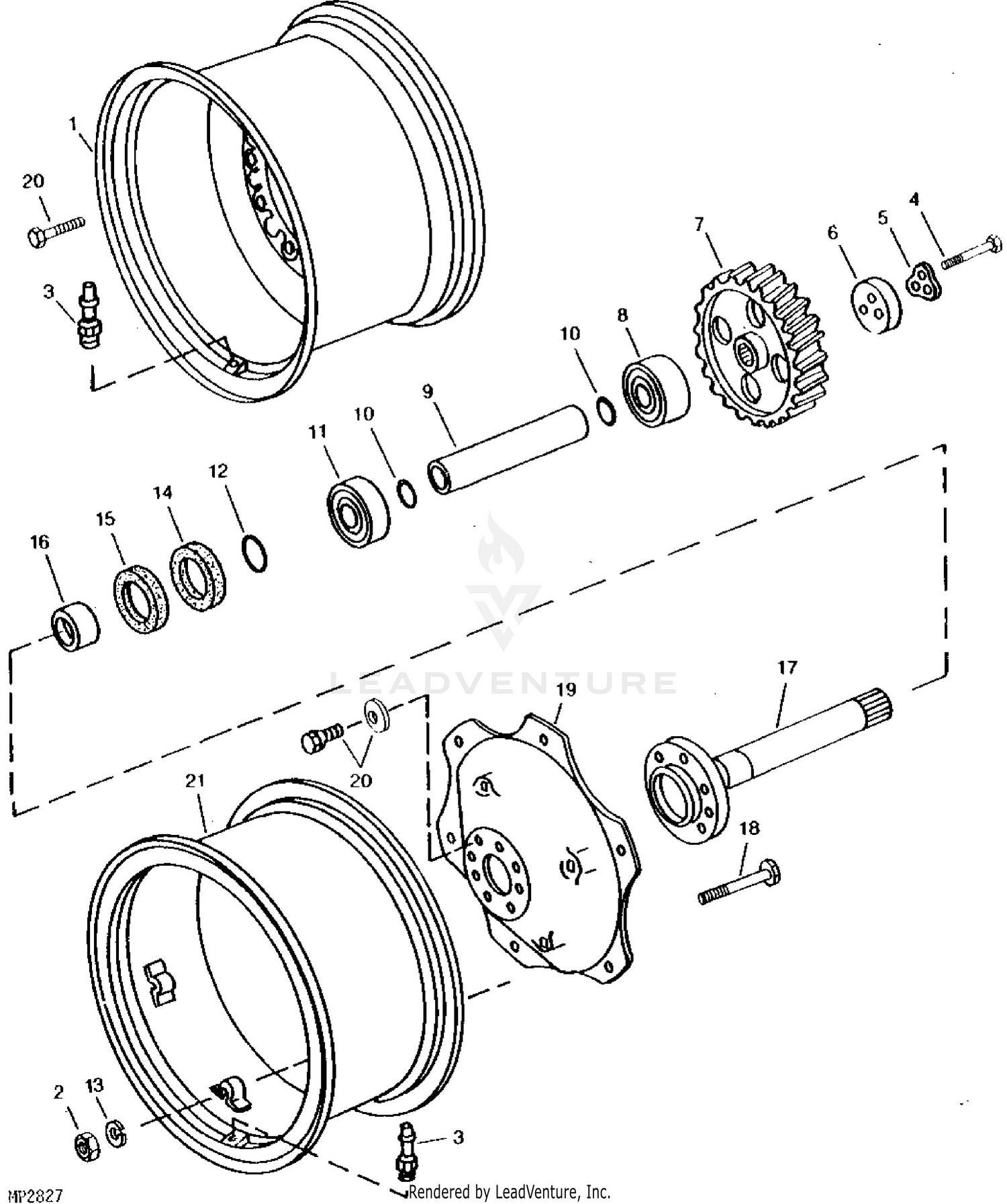 Parts Manual - 1050 fits John Deere 1050 PC1766