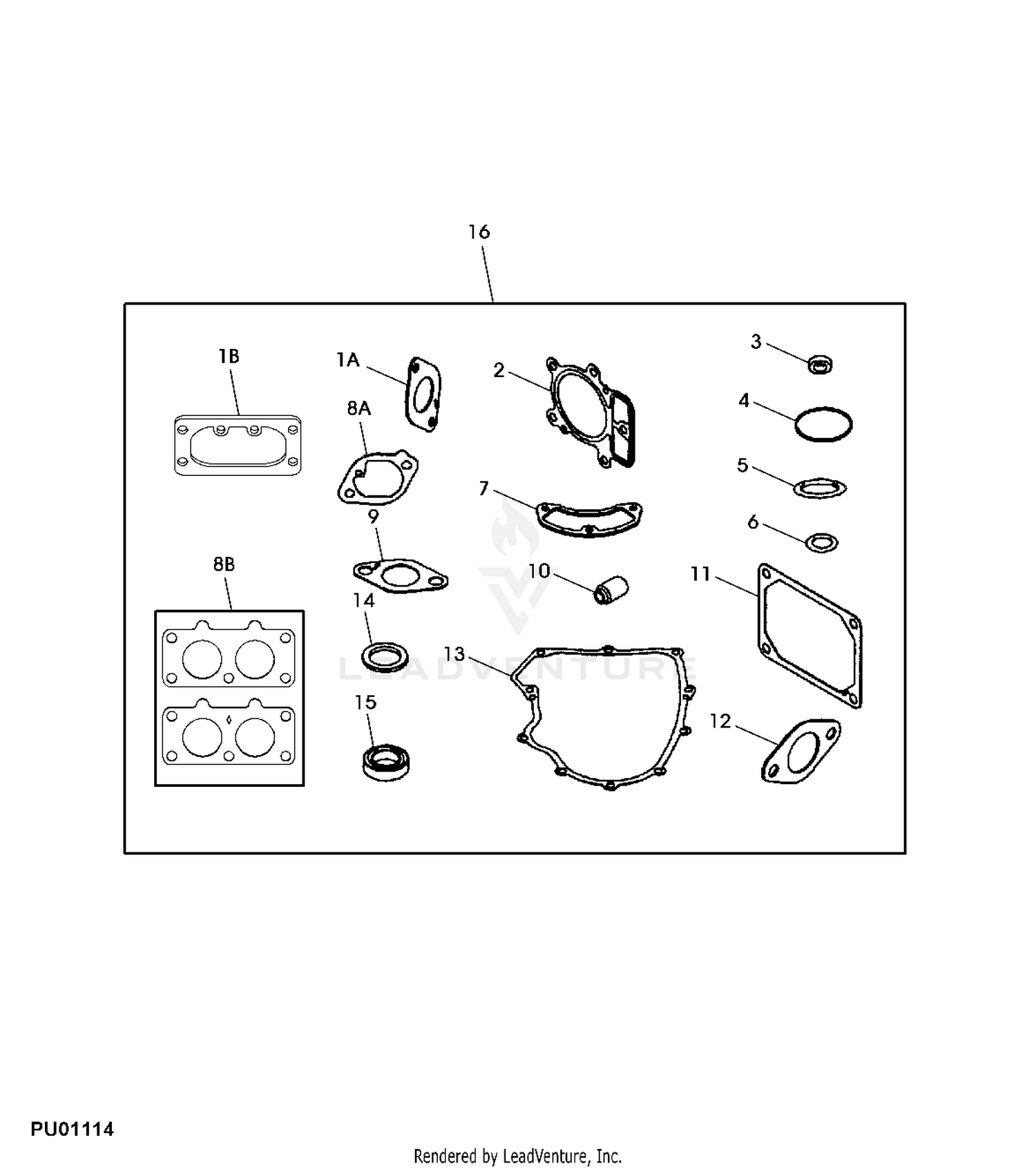 John deere la130 discount deck parts diagram