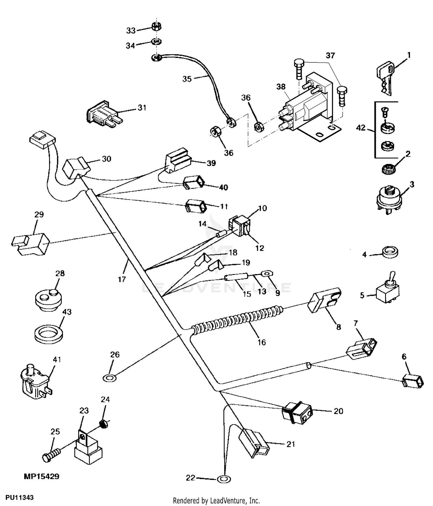 36 Wiring Diagram For John Deere Stx38 Kamaldeepdebe