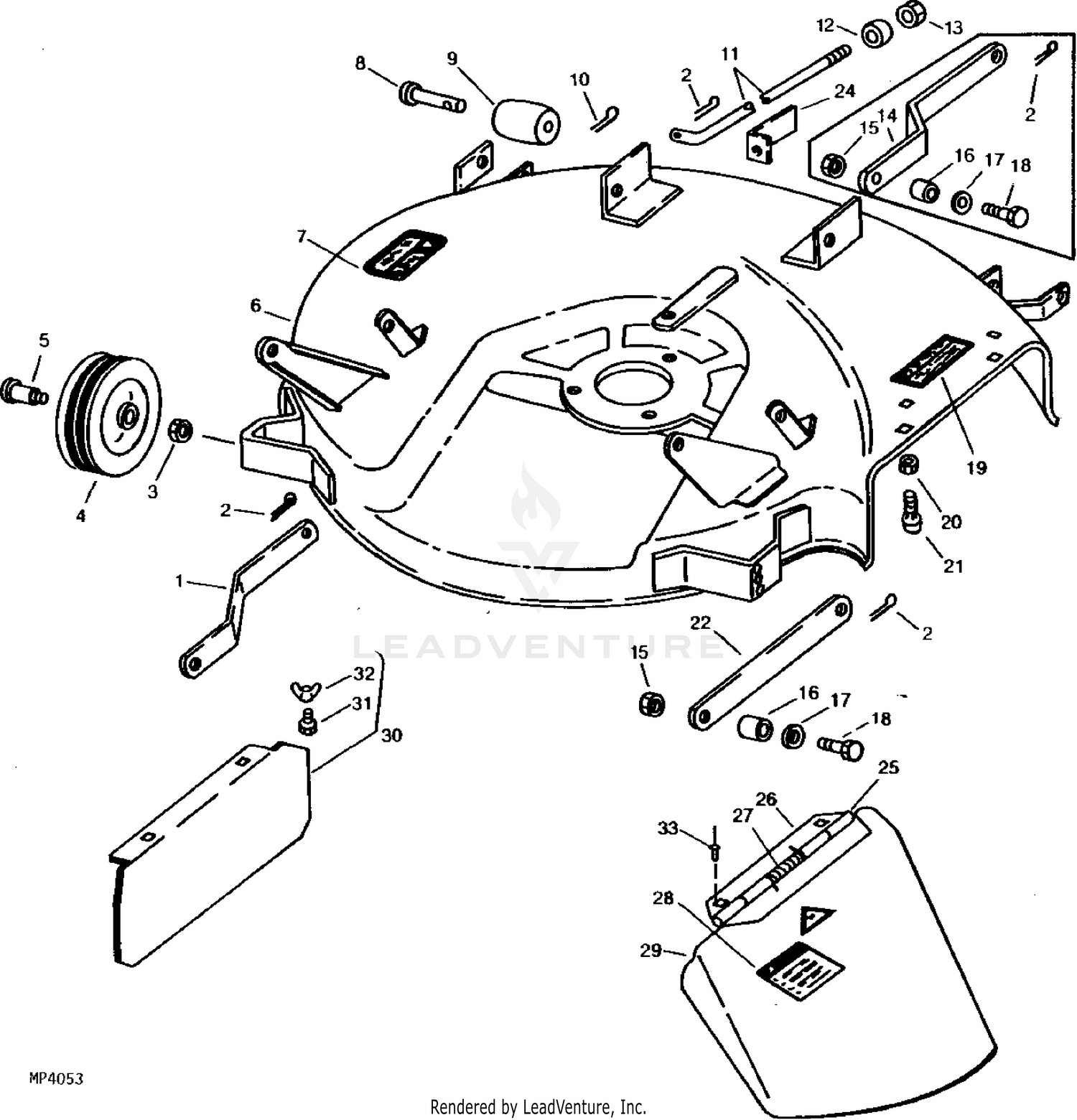 John deere 2024 68 riding mower