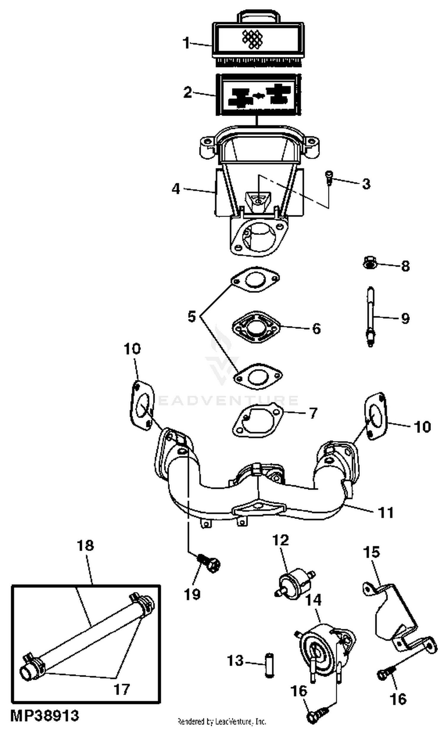 John deere la discount 120