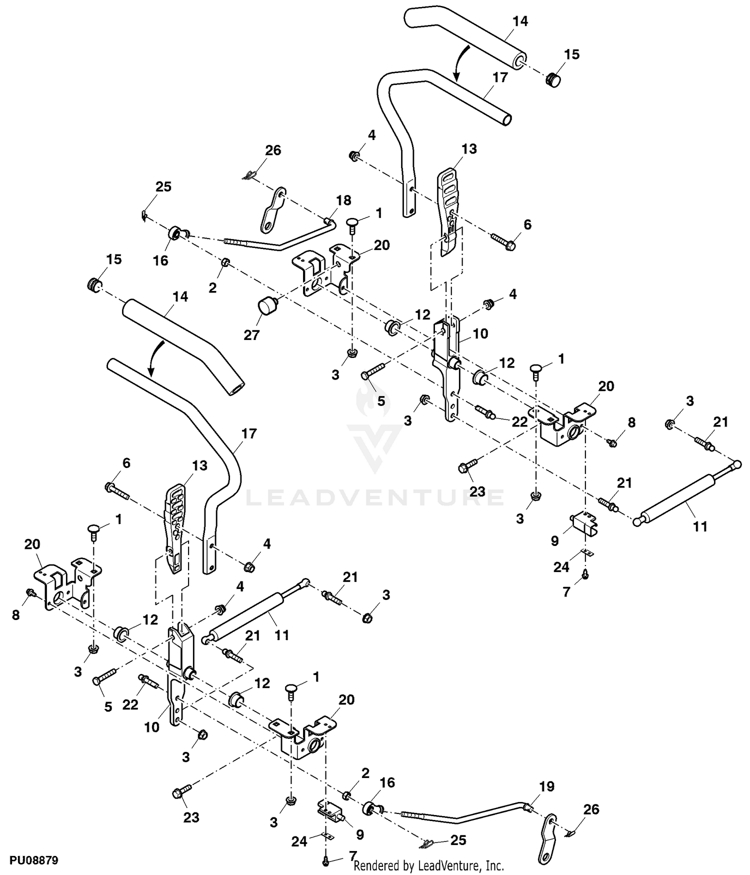 Z655 - 54-in. High Capacity Mower Deck