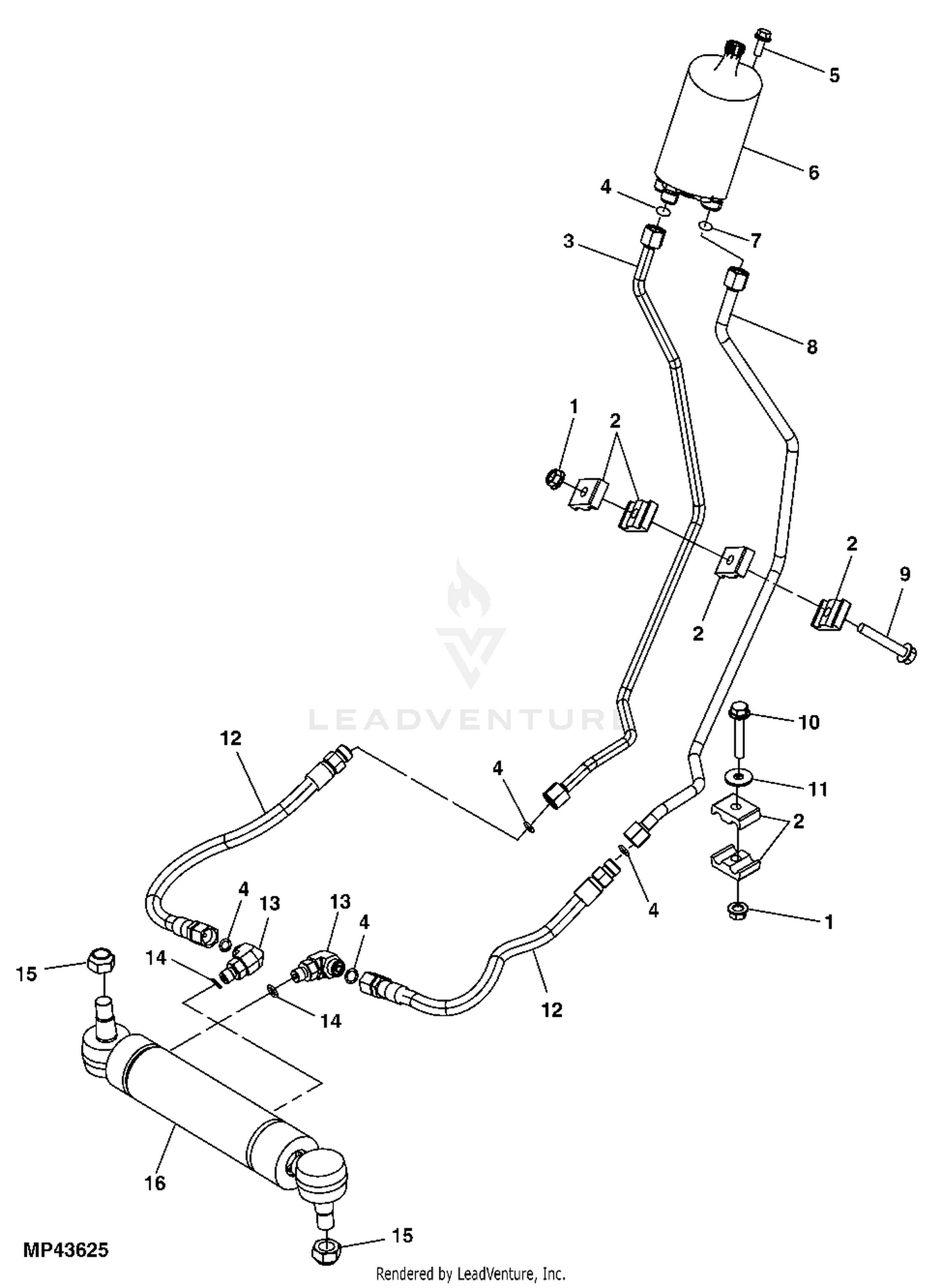 1025R Power Flow Diagram Help