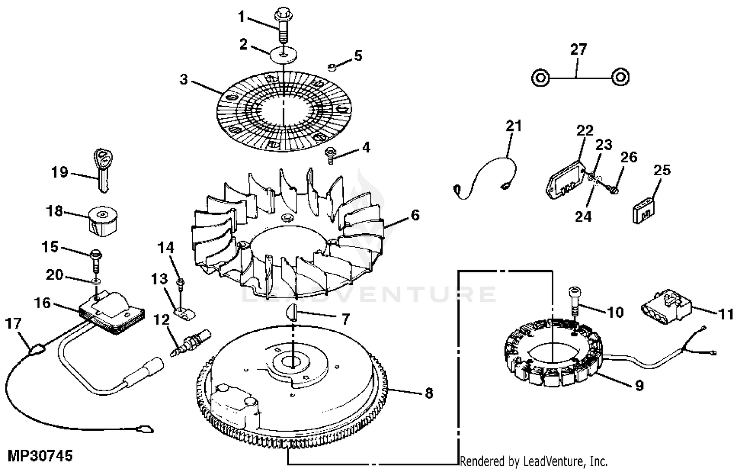 Lawn mower stator sale