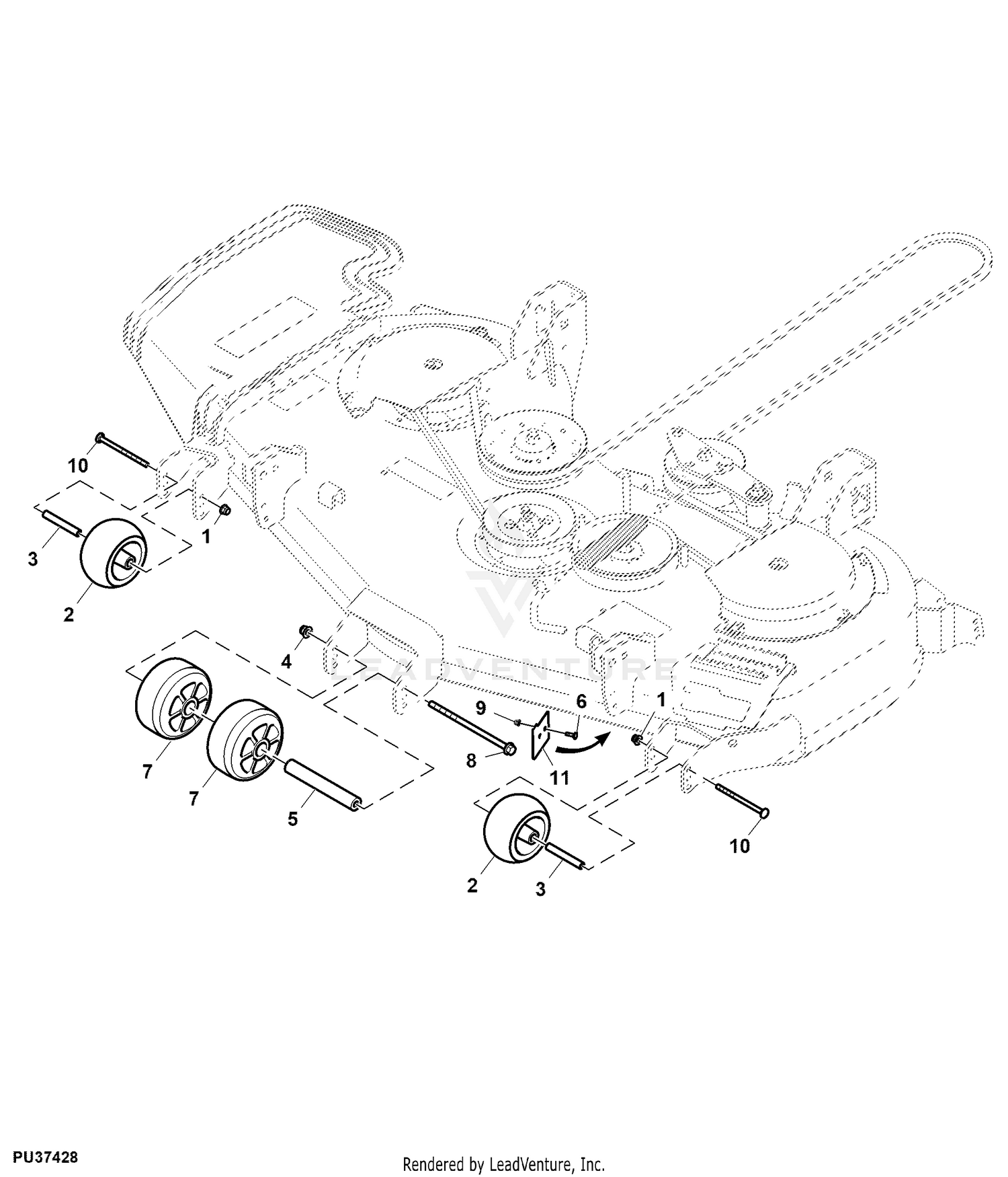 John Deere 54 Inch Mower Deck Wheels Cheap Orders | www.pinnaxis.com