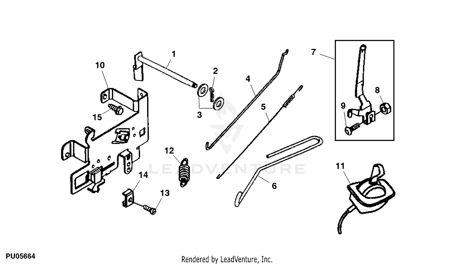 john deere d110 parts diagram