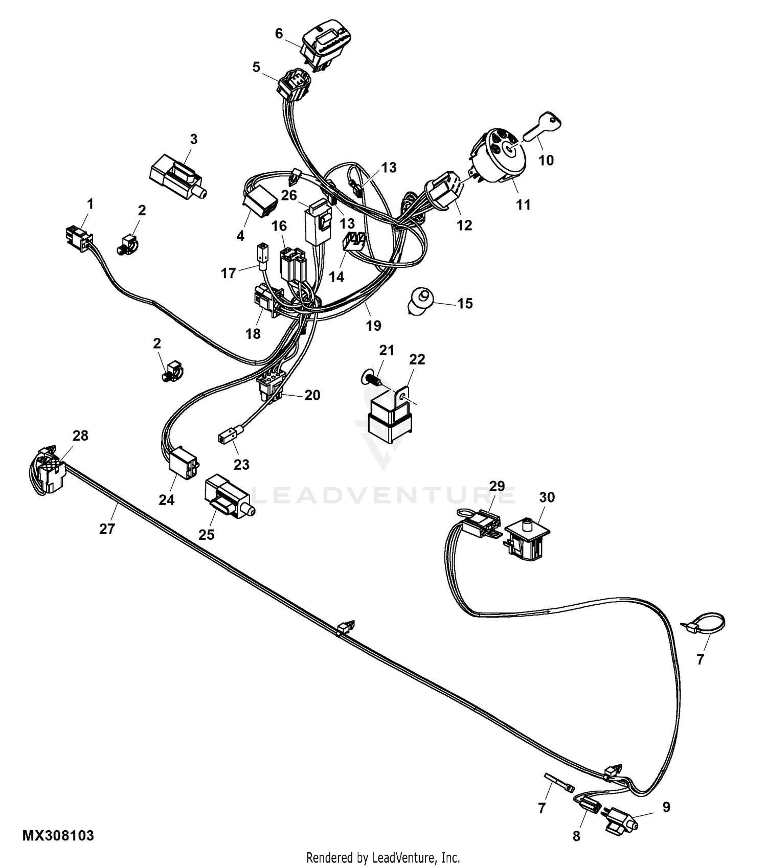 John deere 115 automatic parts sale