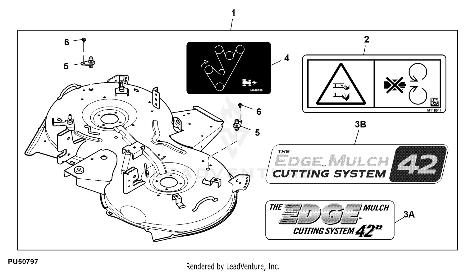 The edge cutting system best sale 42 belt
