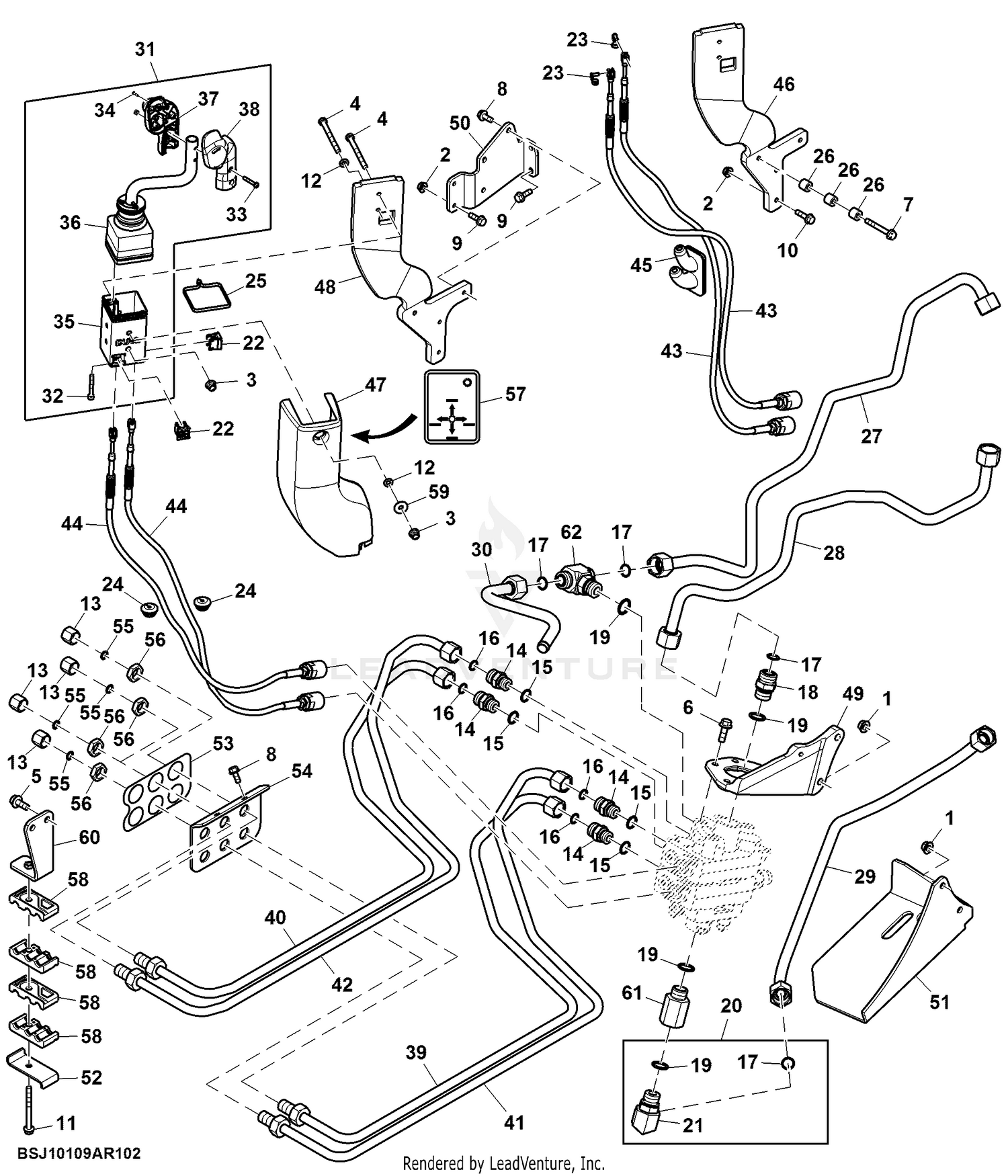 John Deere 5085e Tractor Warning Lights Shelly Lighting