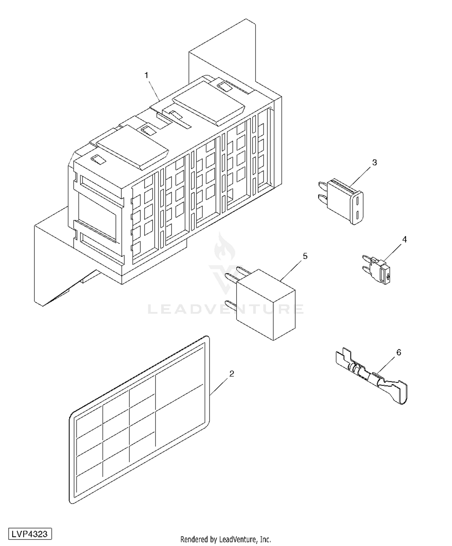 john deere fuse box location