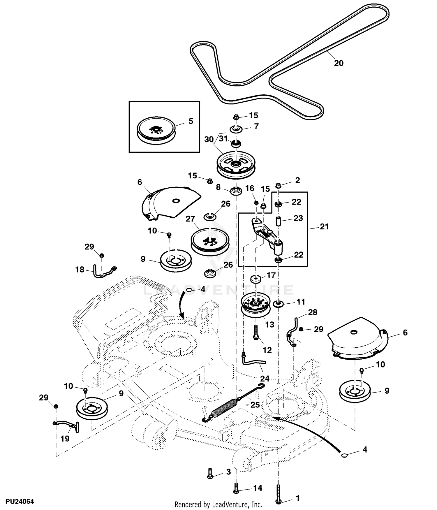 John Deere 60 Inch Mower Deck Parts Diagram MiaUnikate