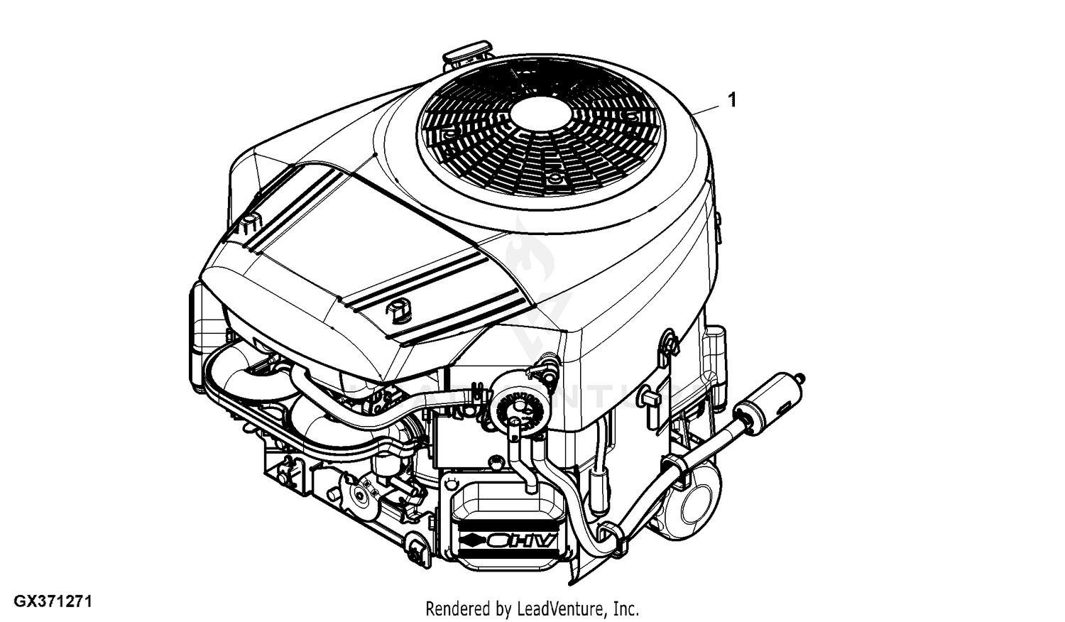 John Deere Engine ETN161948 Engine 