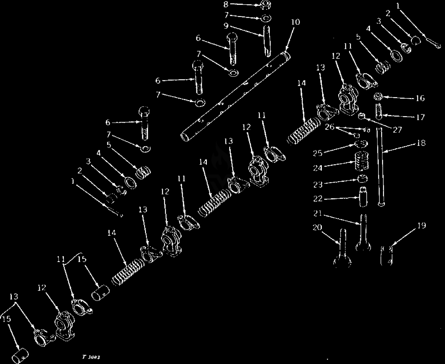 John Deere 31 ROTARY TILLER PC0953 PIVOT LIFT 31 TILLER, 59 OFF