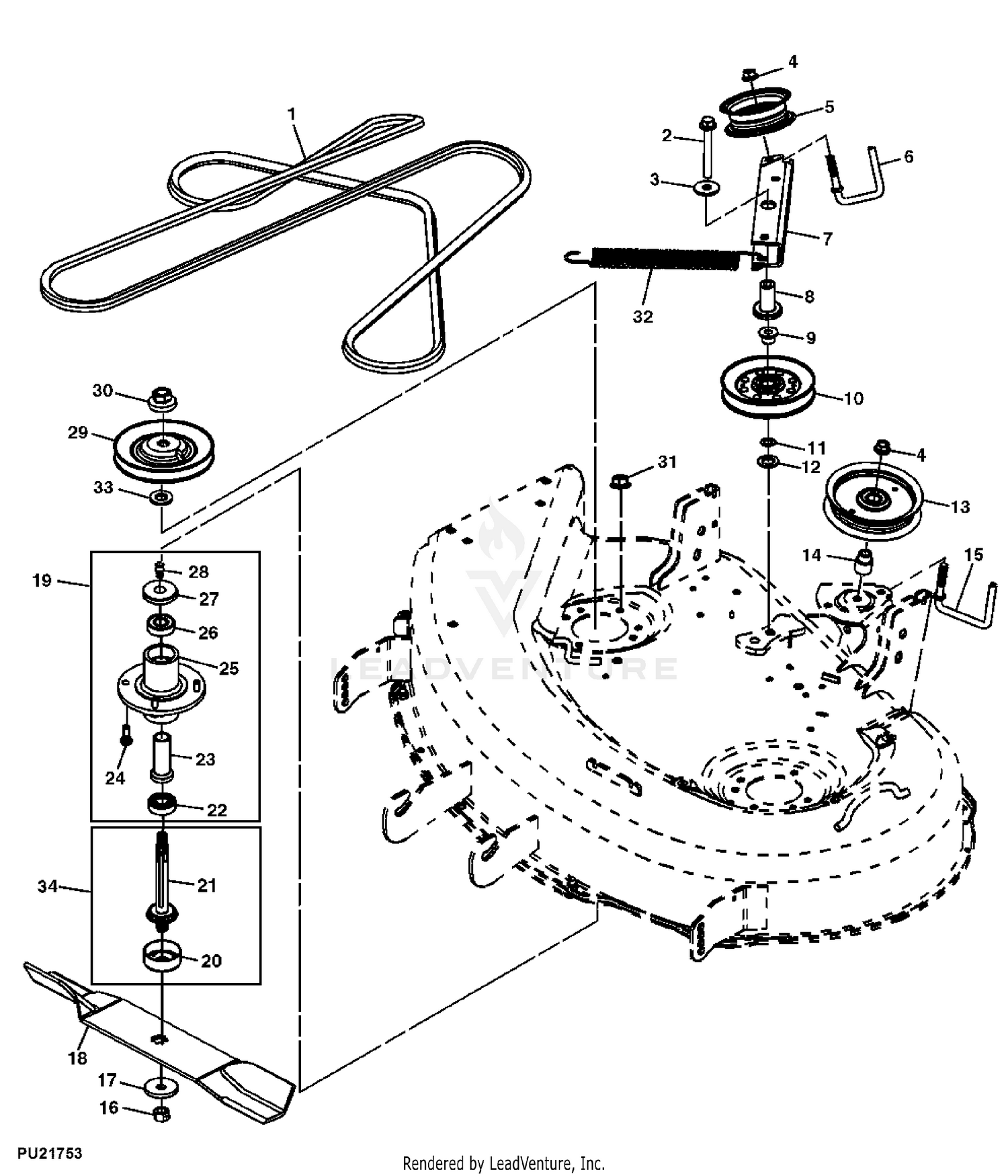 39 John Deere X300 Parts Diagram Diagram For You